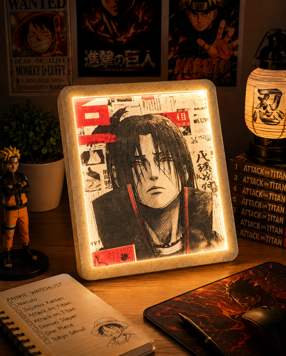Itachi 4d portrait
