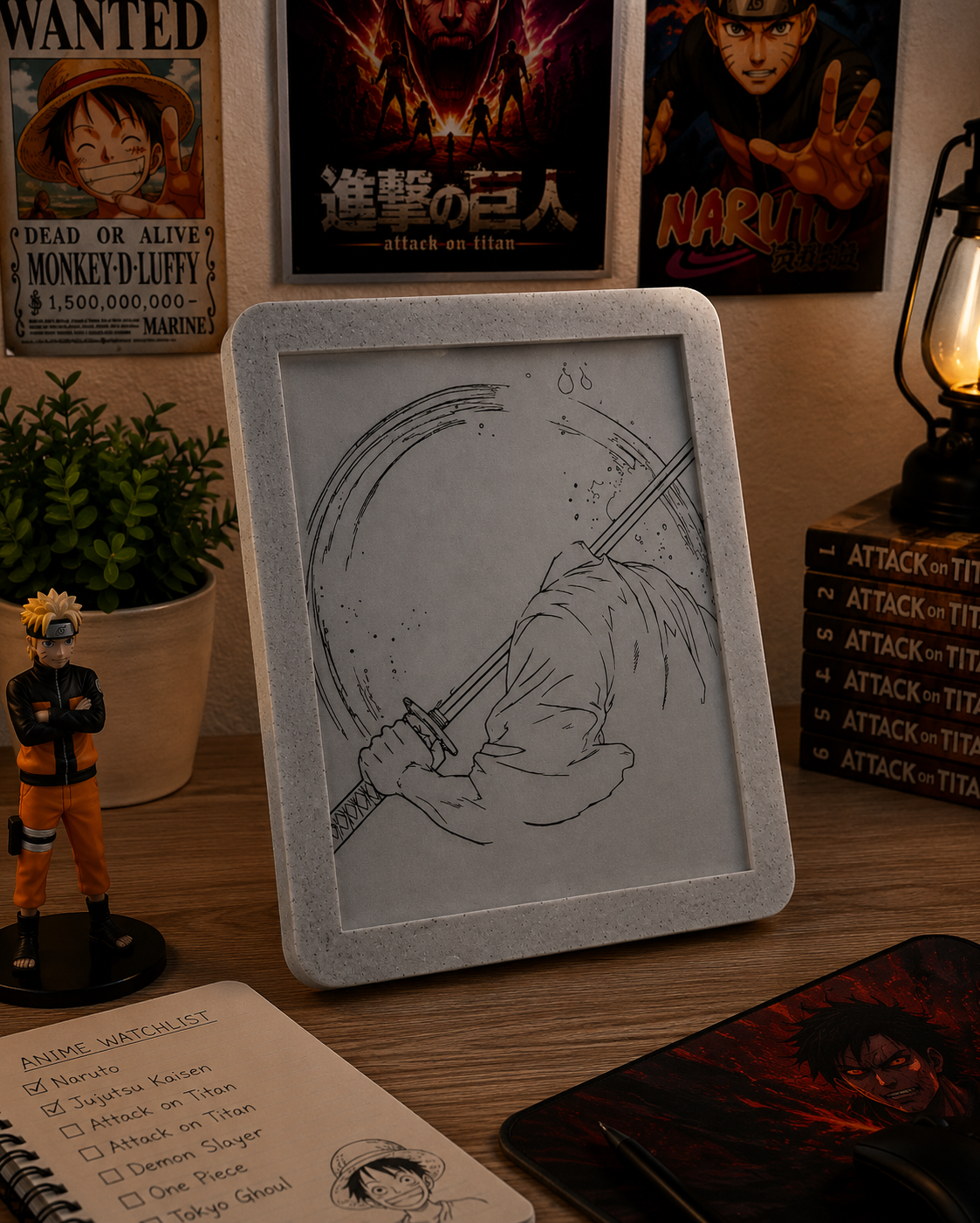 Zoro 4d portrait