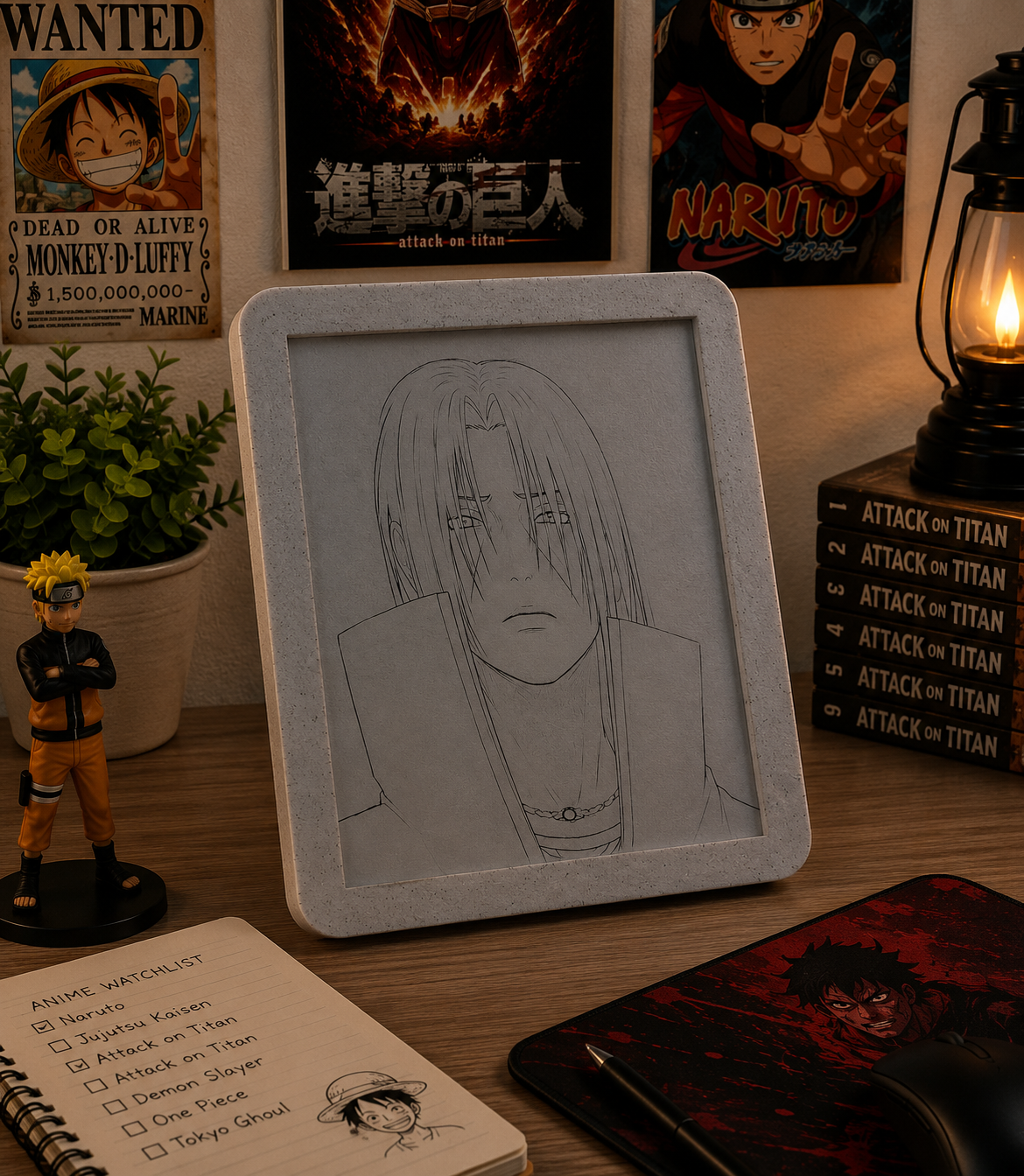 Itachi 4d portrait